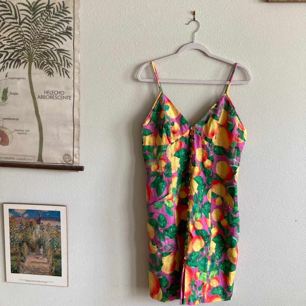 Peaches Farm Rio Button up Minidress